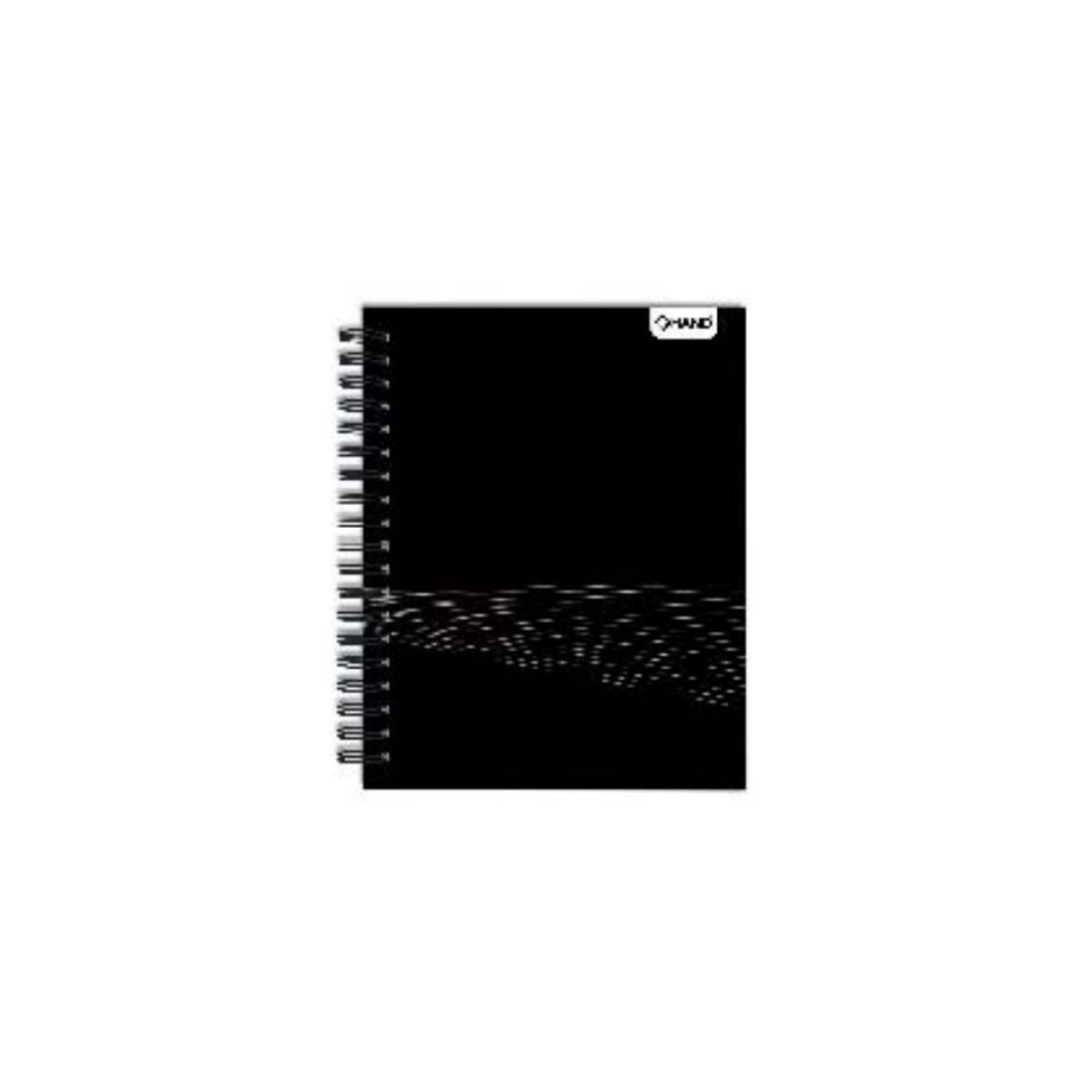 HAND - Pack 10 Cuadernos Universitarios 100 hojas Negro - SC