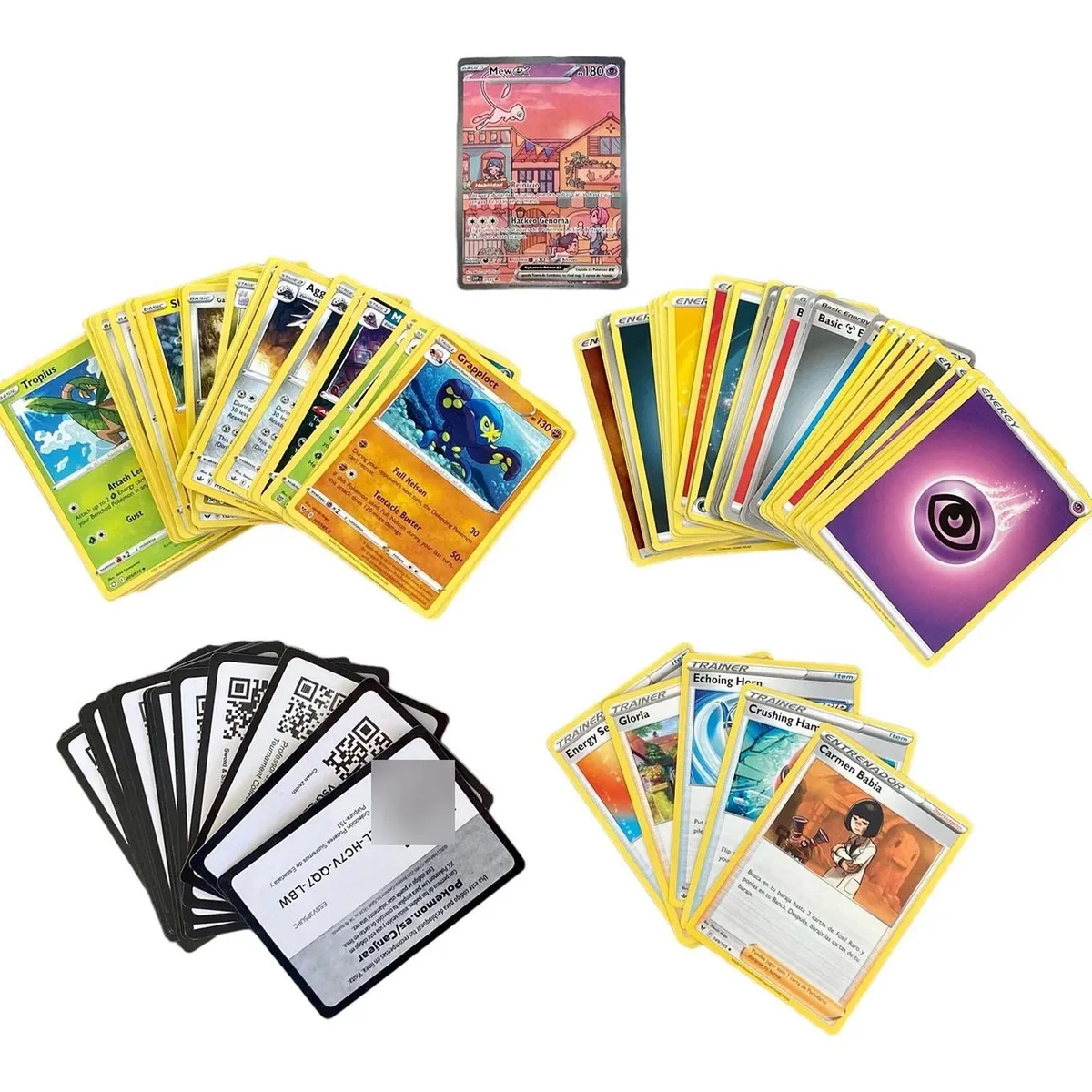 POKEMON - CARTAS POKEMON ORIGINALES 116 UNIDADES PACK07