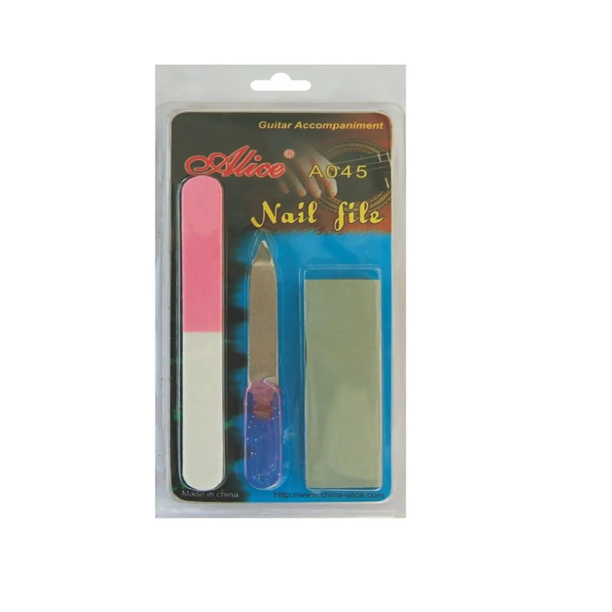 ALICE - Set Alice A045 Limas De Uña Para Guitarrista
