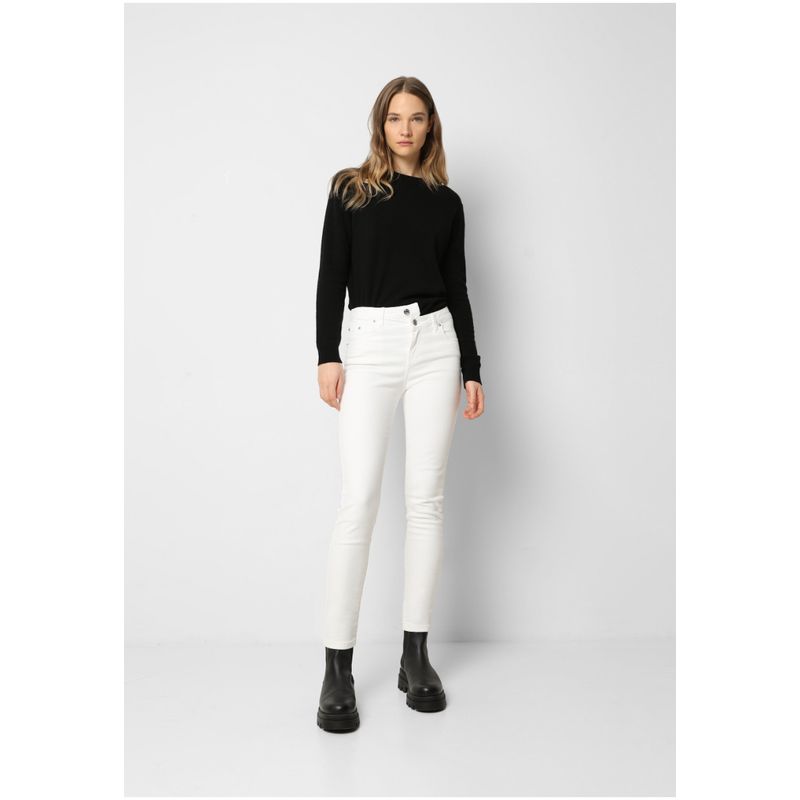 SCALPERS - Jeans Skinny Botones White