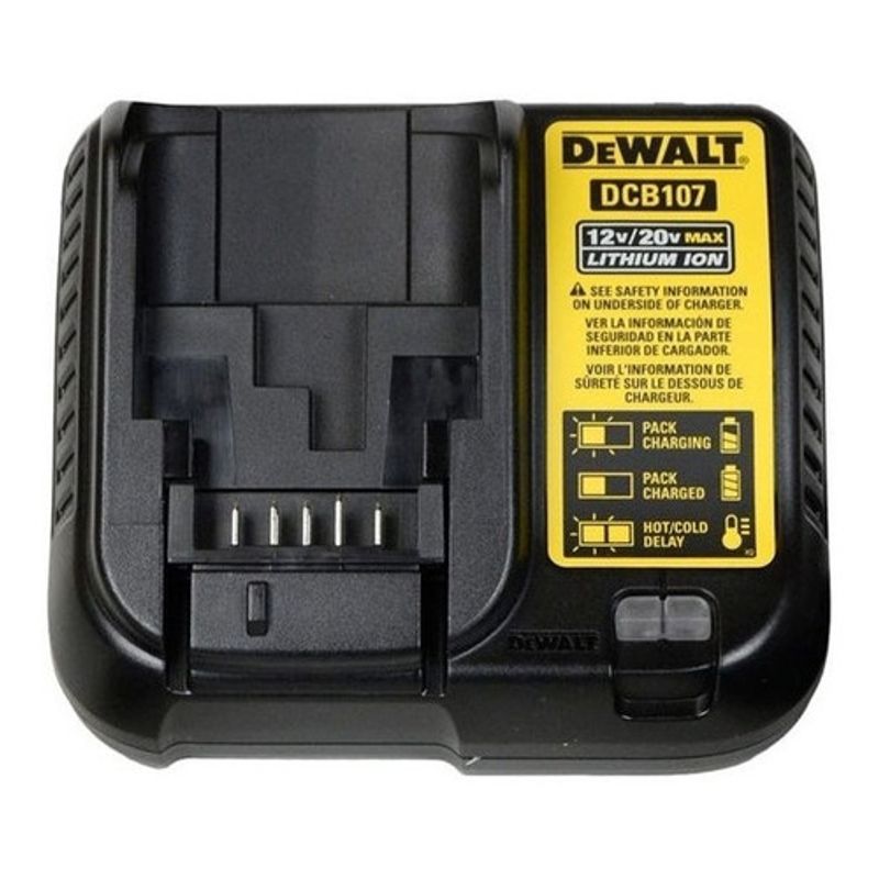 DEWALT - Cargador de Baterias 12/20v Dewalt Dcb107