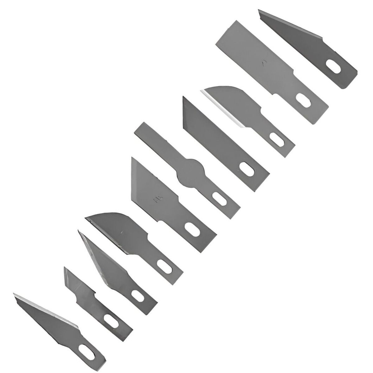 GENERICO - Set Bisturi Cuchillos Cartoneros Maqueteria 13 Piezas