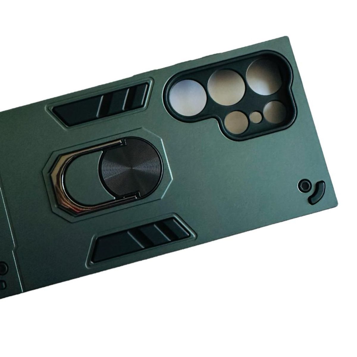 GENERICO - Carcasa Para Samsung S24 Ultra Anti Golpes Anillo Plomo