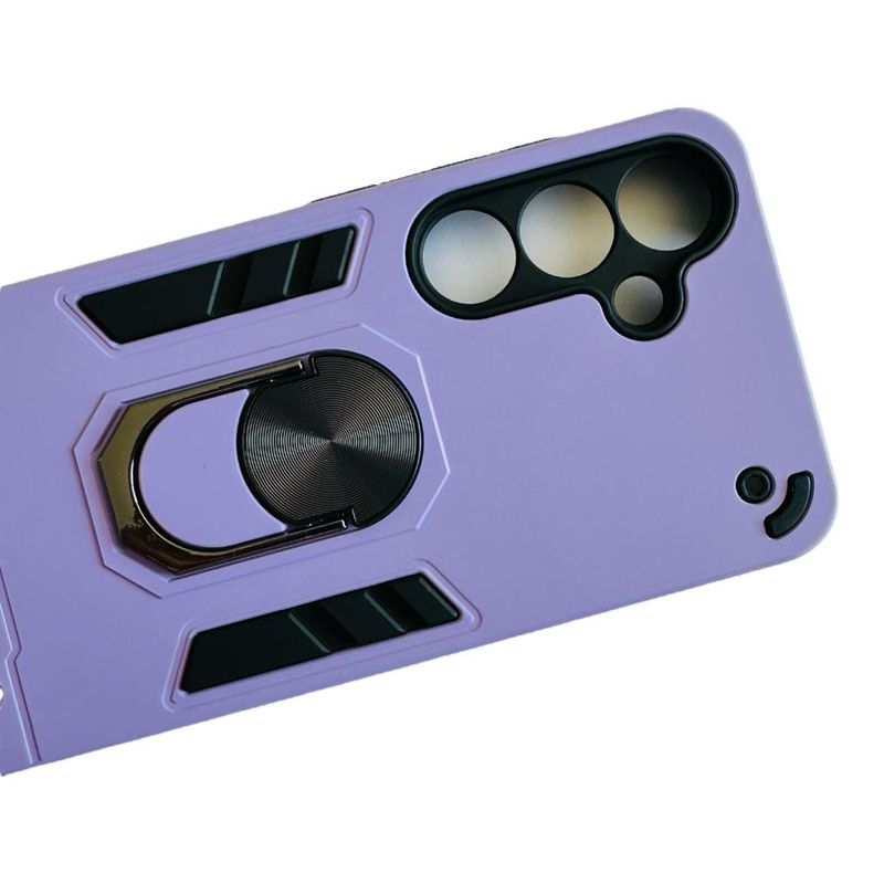 GENERICO - Carcasa Para Samsung S24 Plus Anti Golpes Anillo Lila