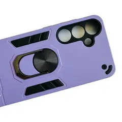 GENERICO - Carcasa Para Samsung S24 Plus Anti Golpes Anillo Lila
