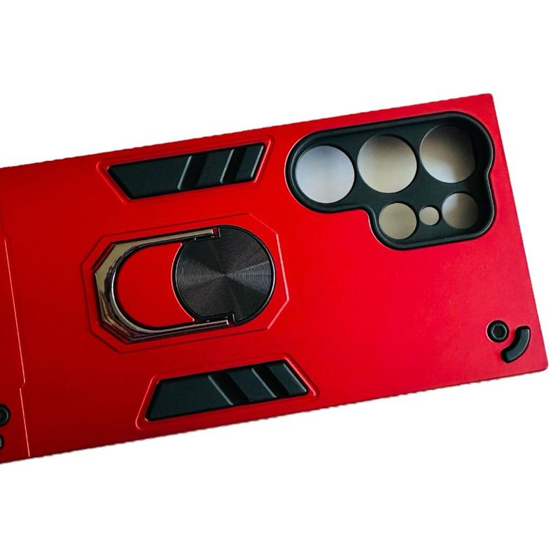 GENERICO - Carcasa Para Samsung S24 Ultra Anti Golpes Anillo Rojo