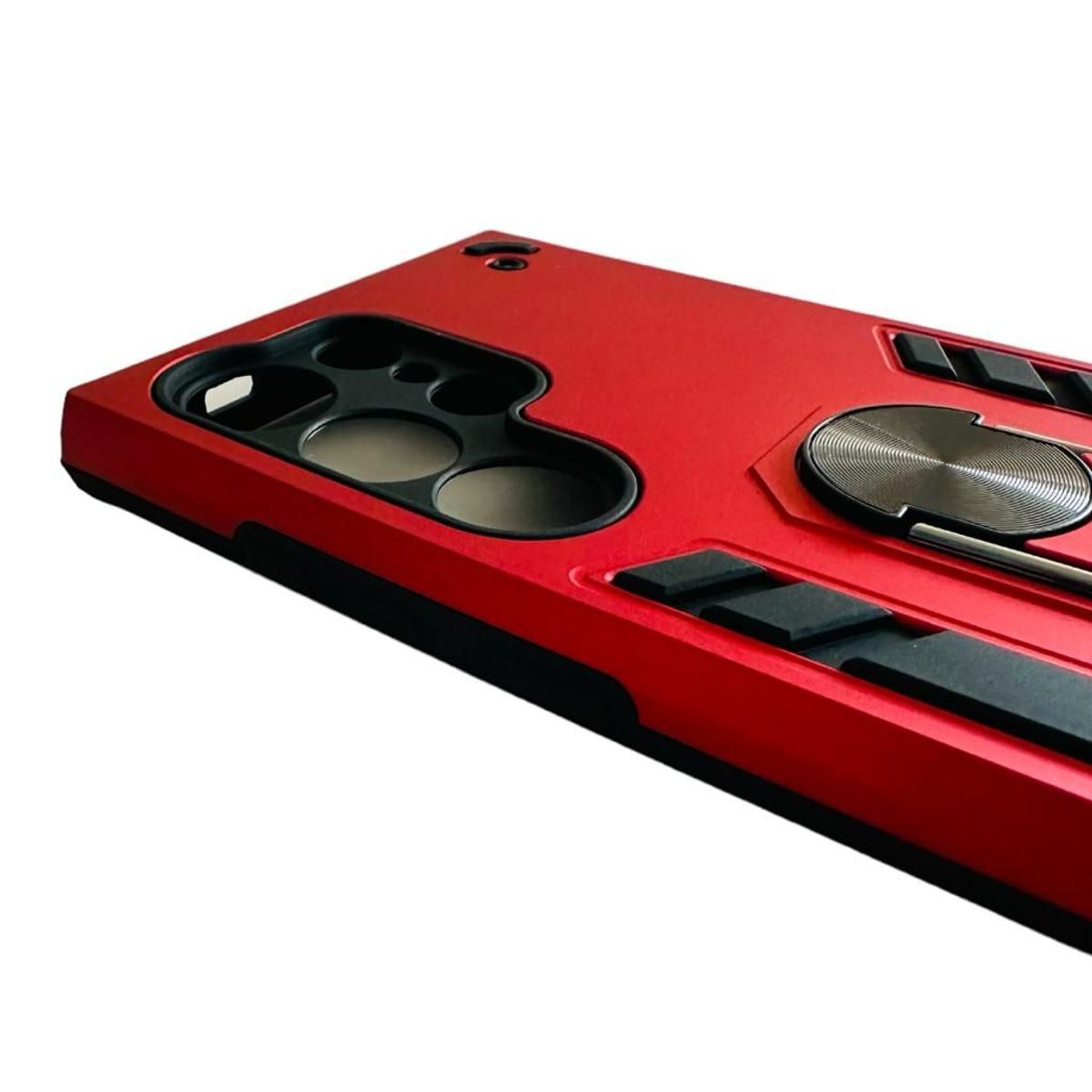 GENERICO - Carcasa Para Samsung S24 Ultra Anti Golpes Anillo Rojo