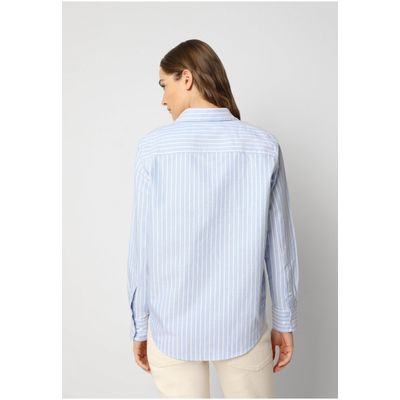 Imagen 2 del producto Camisa Clásica Bordado Pecho Blue Stripes