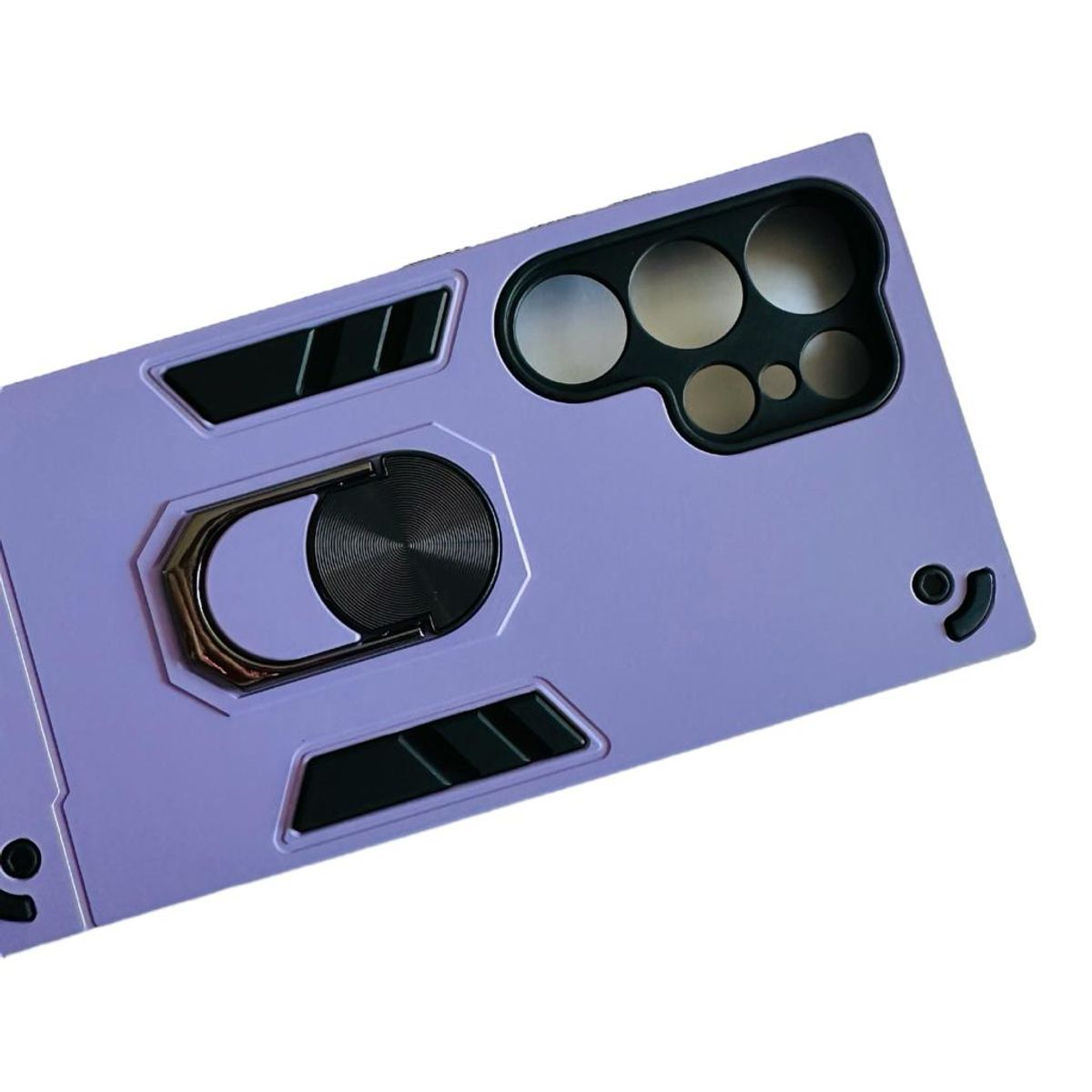 GENERICO - Carcasa Para Samsung S24 Ultra Anti Golpes Anillo Lila