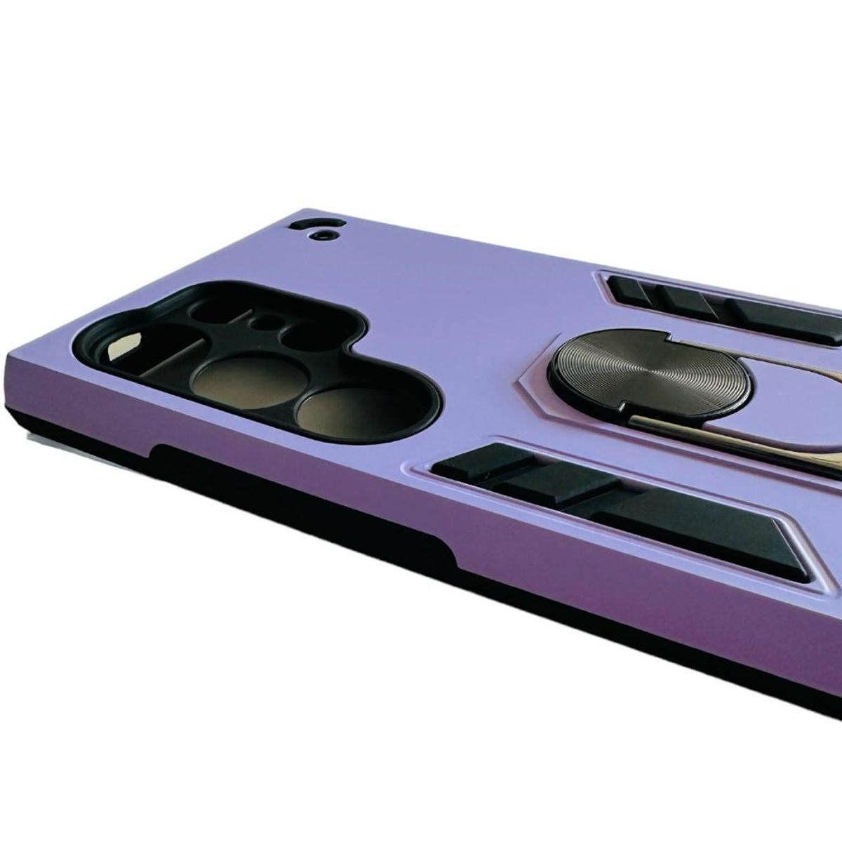 GENERICO - Carcasa Para Samsung S24 Ultra Anti Golpes Anillo Lila