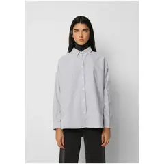 SCALPERS - Camisa Oxford Cuello Botones Blue Stripes