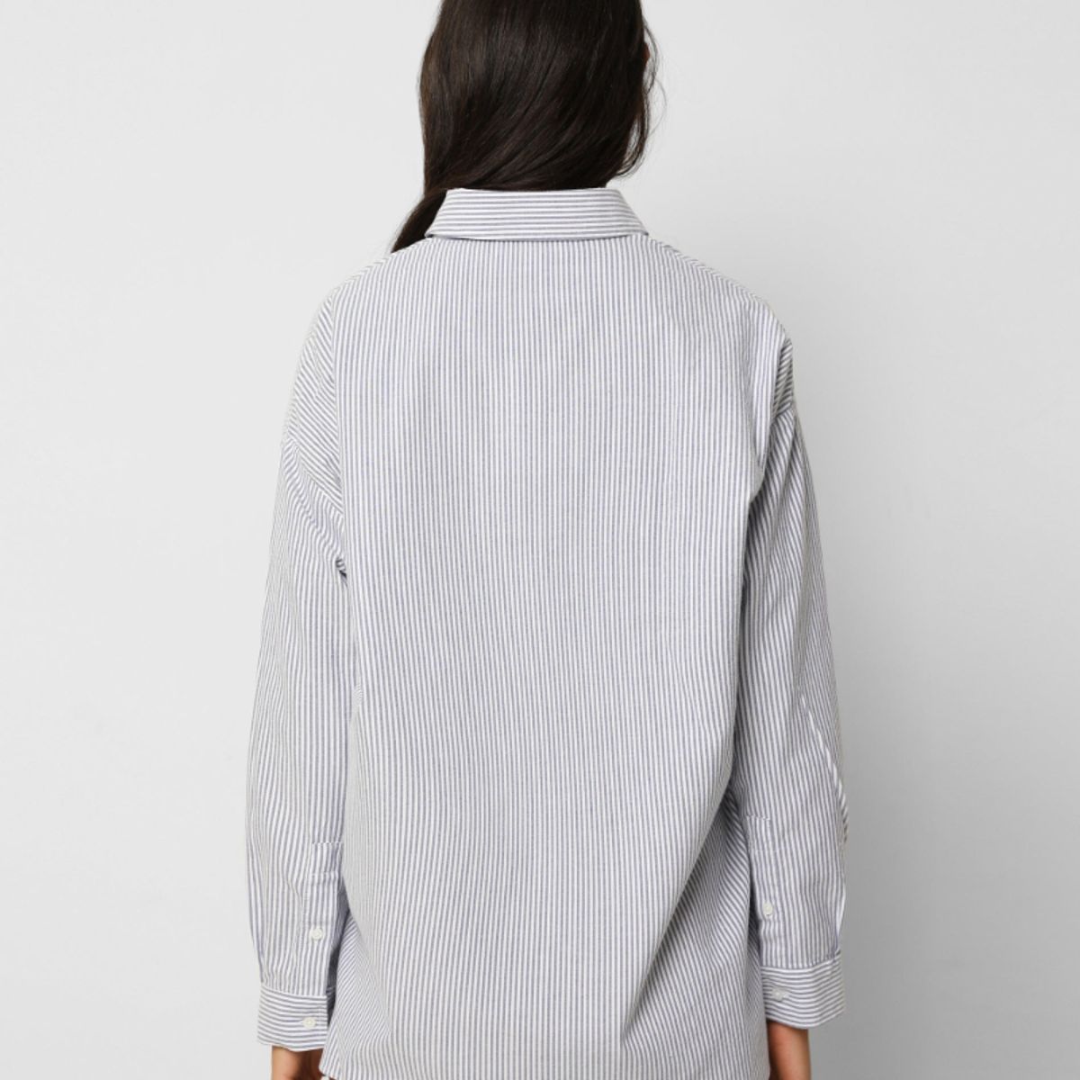 SCALPERS - Camisa Oxford Cuello Botones Blue Stripes