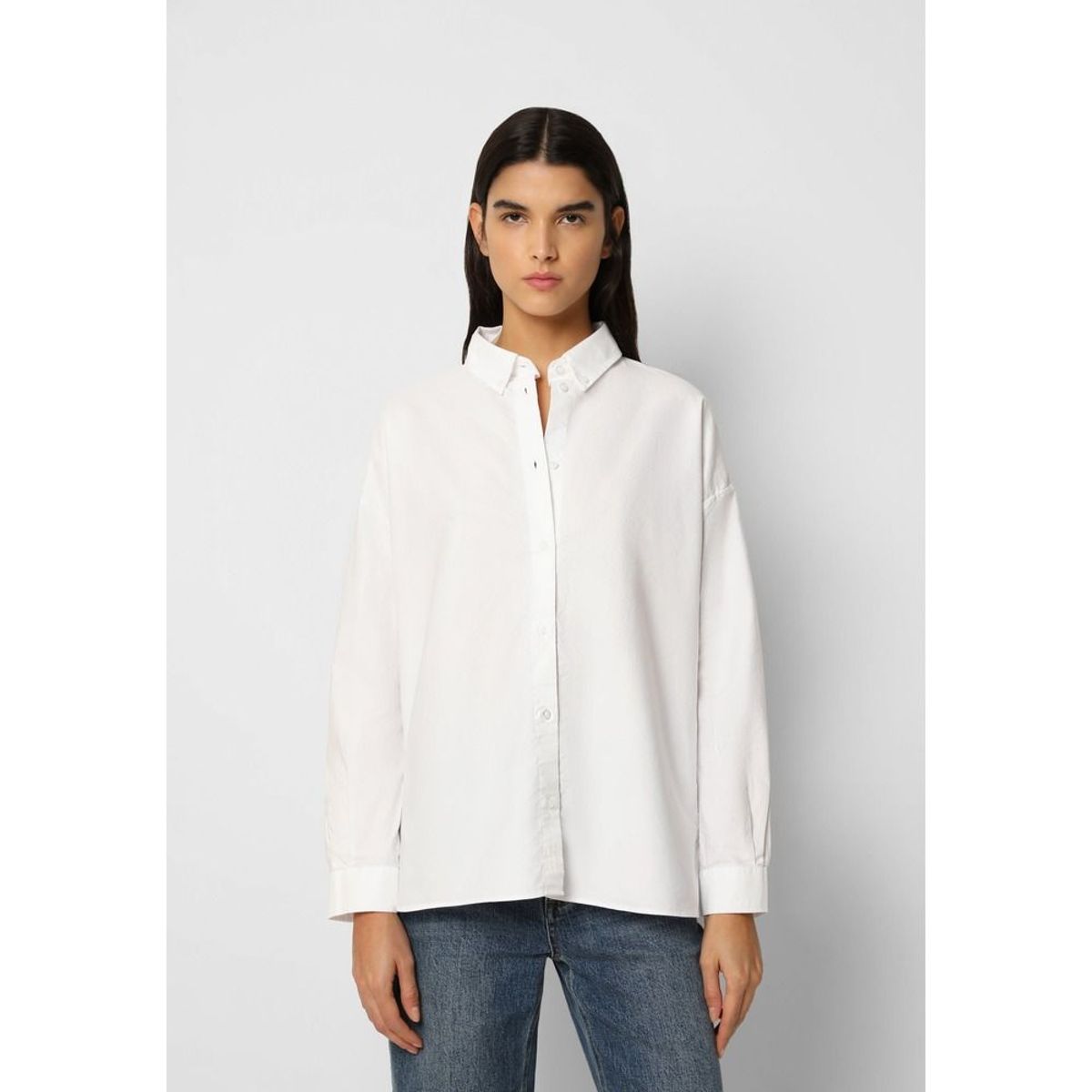 SCALPERS - Camisa Oxford Cuello Botones White