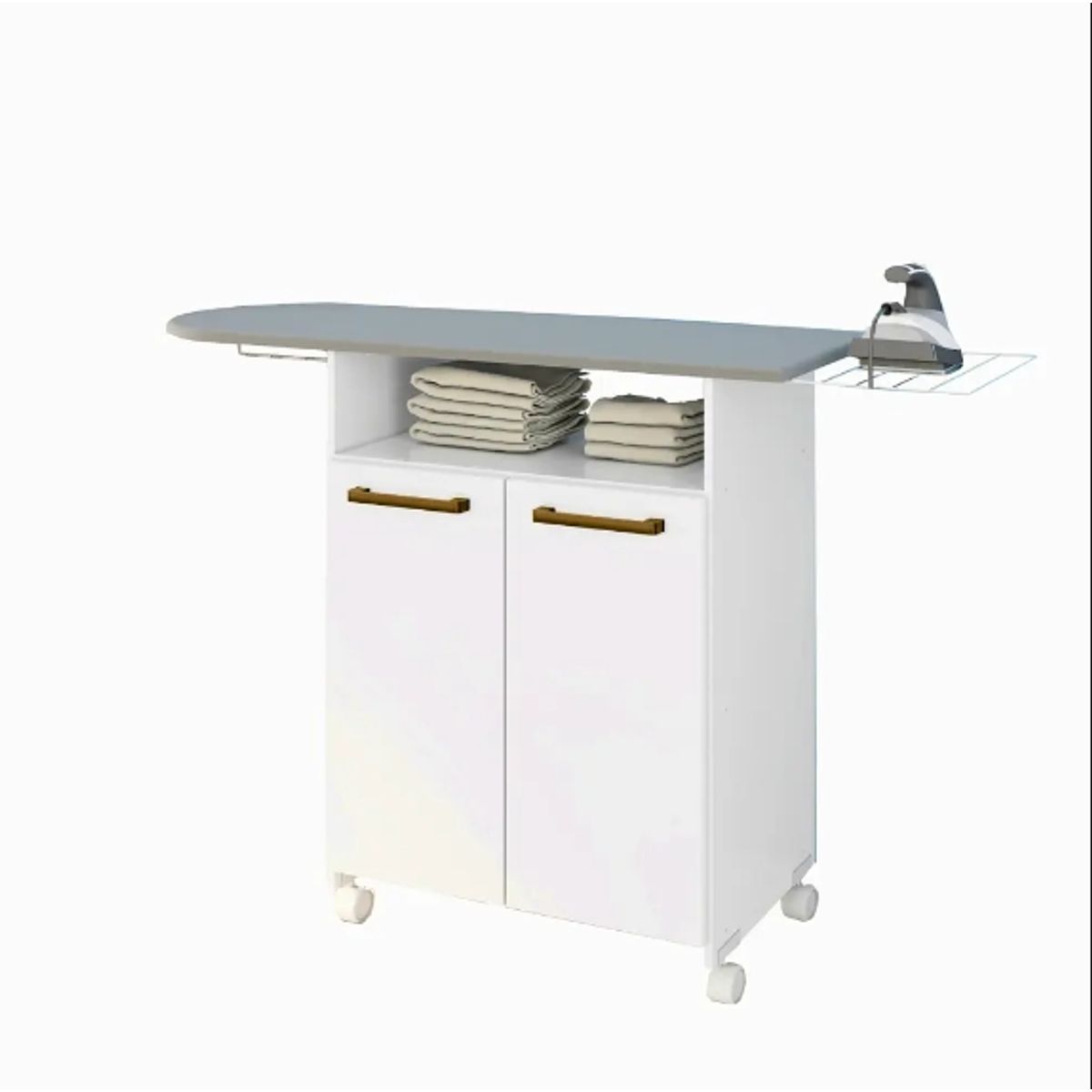 BE DESIGN - MUEBLE DE PLANCHADO BLANCO ZANZINI - 6380200157