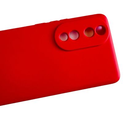 Generico Carcasa Funda Para Honor 90 5G Silicona Rojo