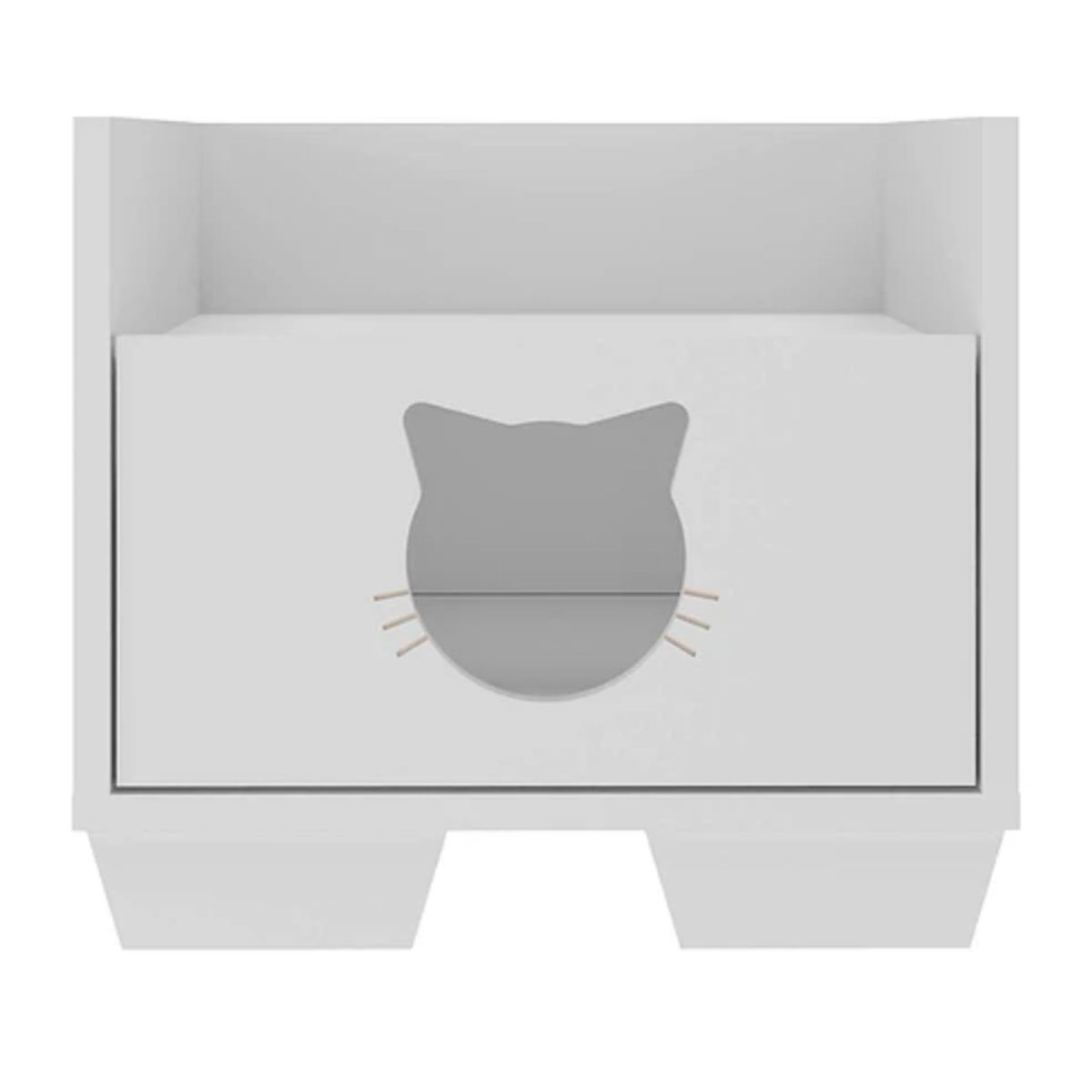KIDSCOOL - CAMA CAJONERA PETS GATITOS BLANCA - 3865.0001
