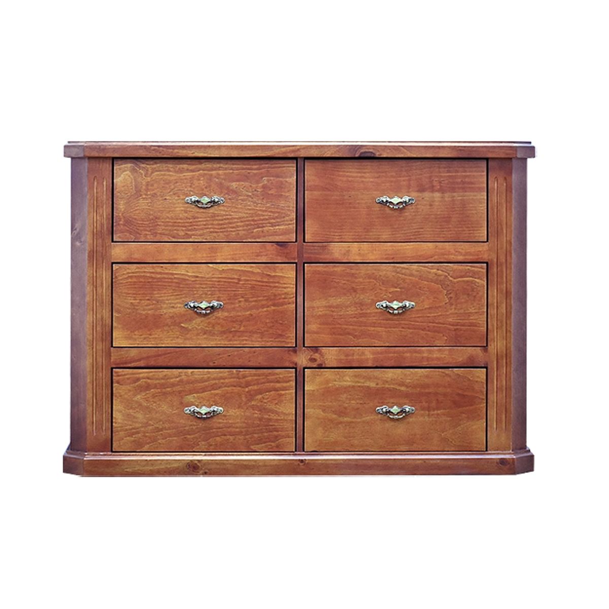 MSA MUEBLES SANTA ANA - Cómoda 6 Cajones Maxi