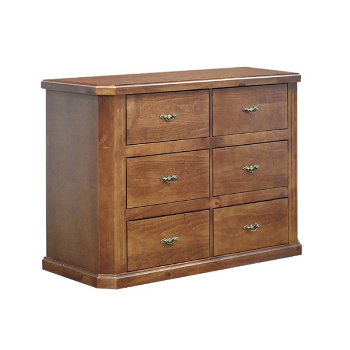 MSA MUEBLES SANTA ANA - Cómoda 6 Cajones Maxi