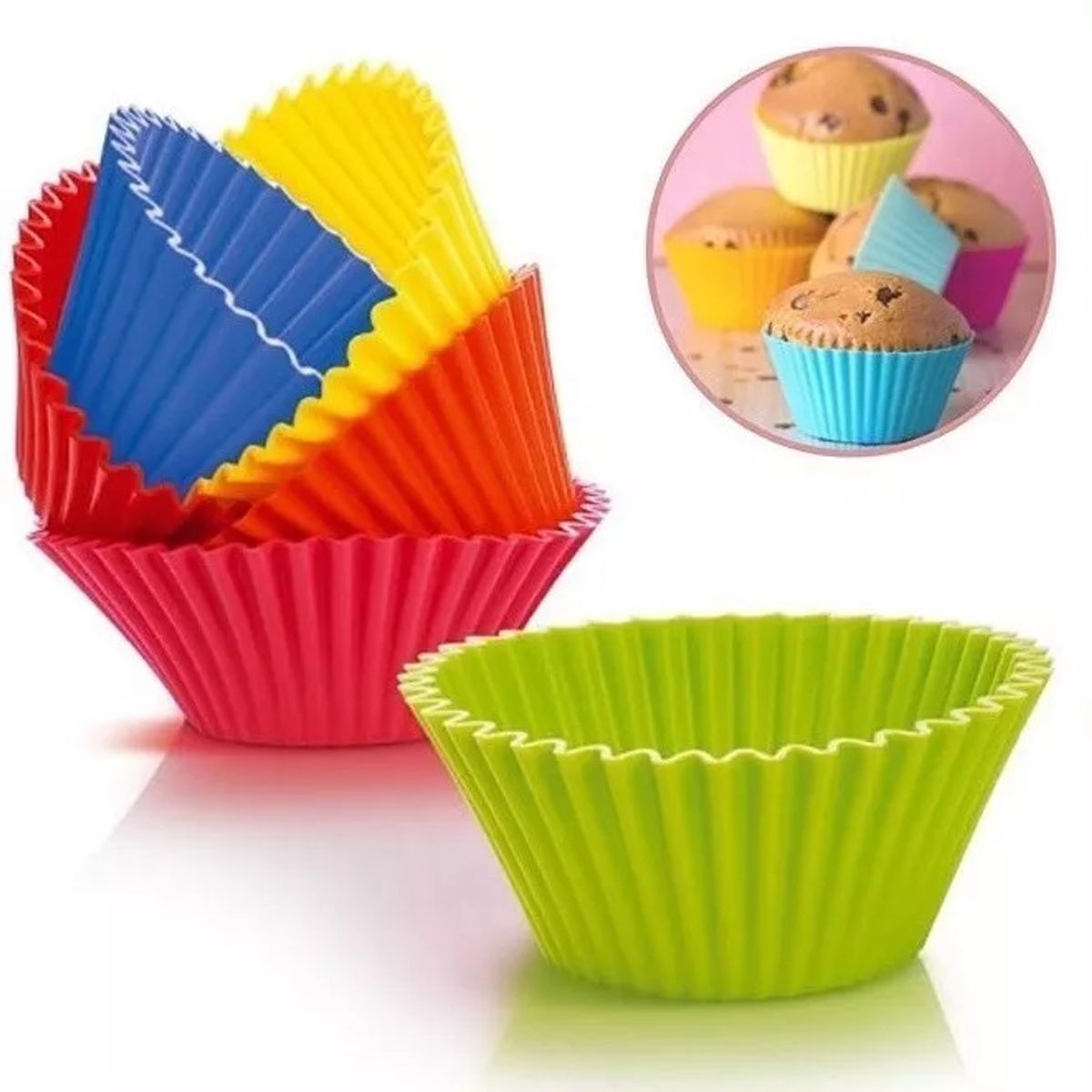 GENERICO - Set De Moldes Para Cupcake O Muffins