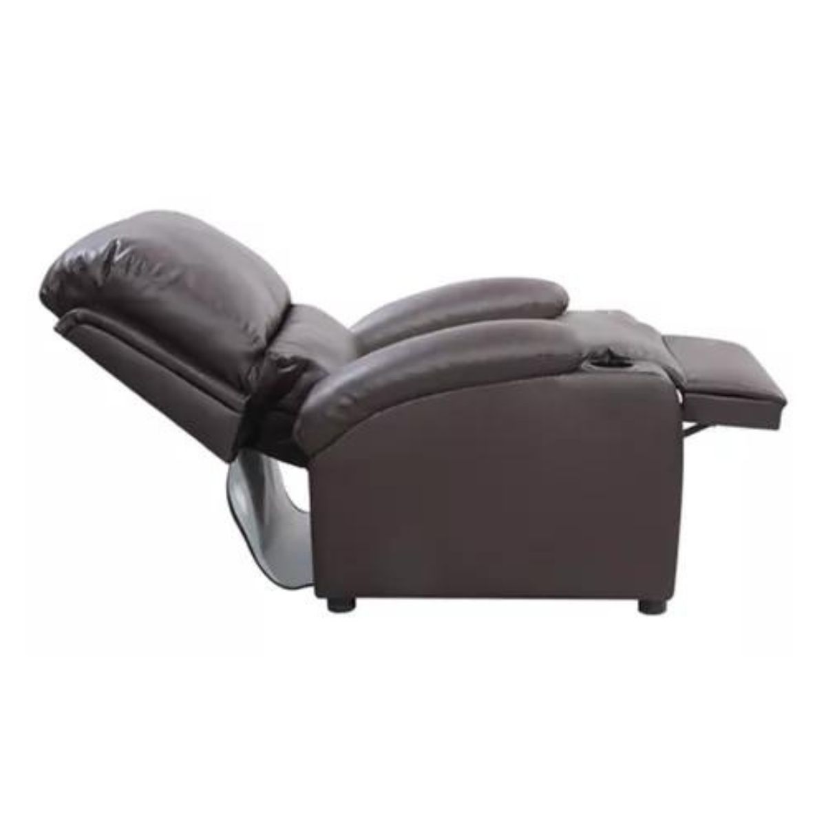 CUISINE BY IDETEX - Bergere Sillón Reclinable Olimpo Marca Idetex Cuero Sintético Marrón