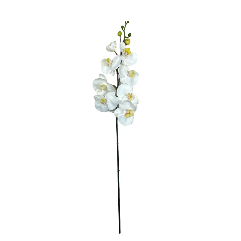 COREL - Flor Orquidea De 8 Flores - 100cm Realista…