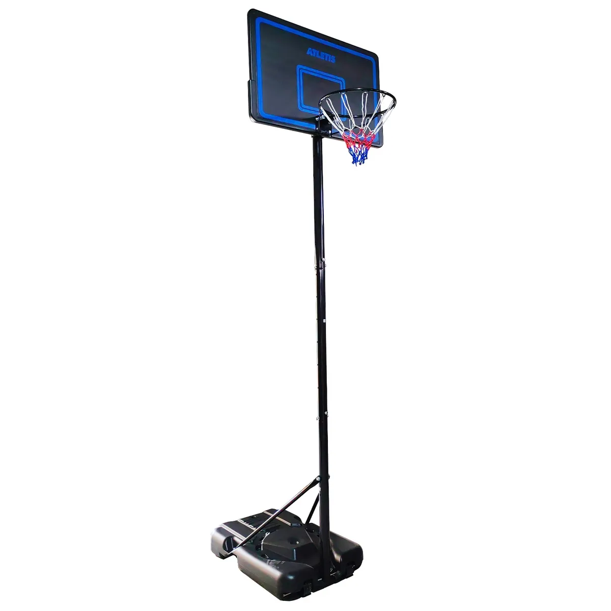 ATLETIS - Aro de Basquetball Alley 3M Ajustable Azul