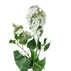 COREL - Flor Decorativa Lila Blanca 85cm