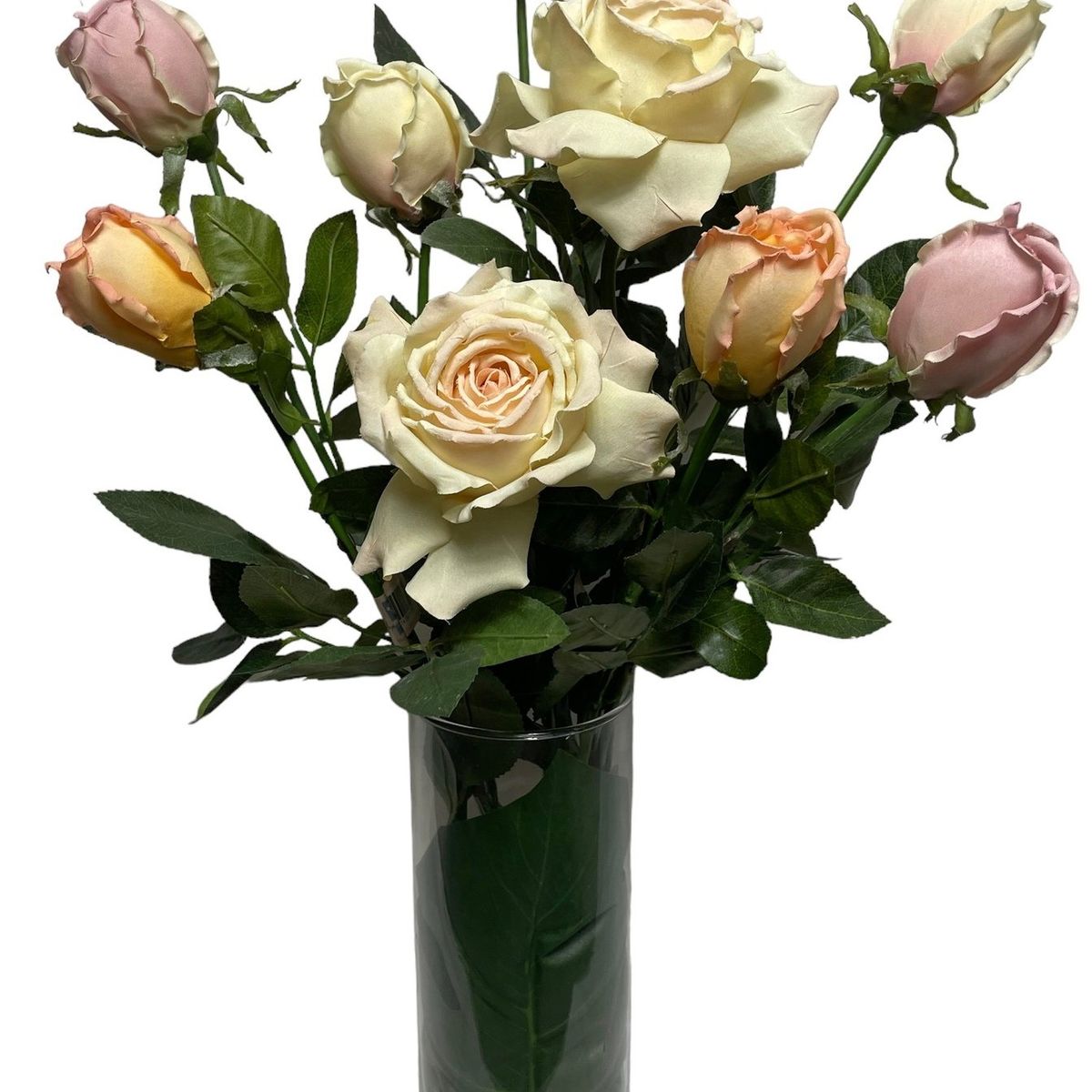 COREL - Arreglo De Rosas 85 cm (Sin Macetero)