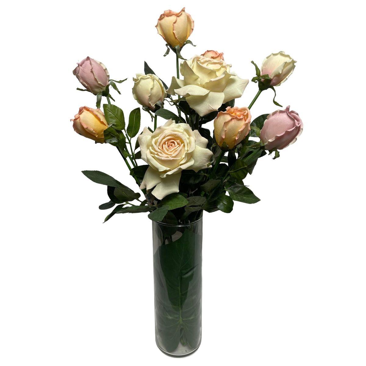 COREL - Arreglo De Rosas 85 cm (Sin Macetero)