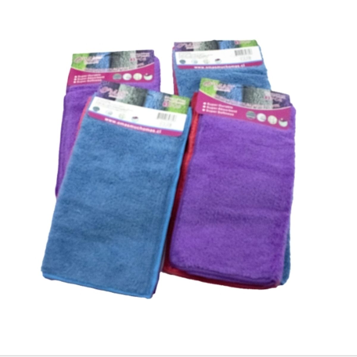 GENERICO - Paño Micro Fibra Liso 30X30CM