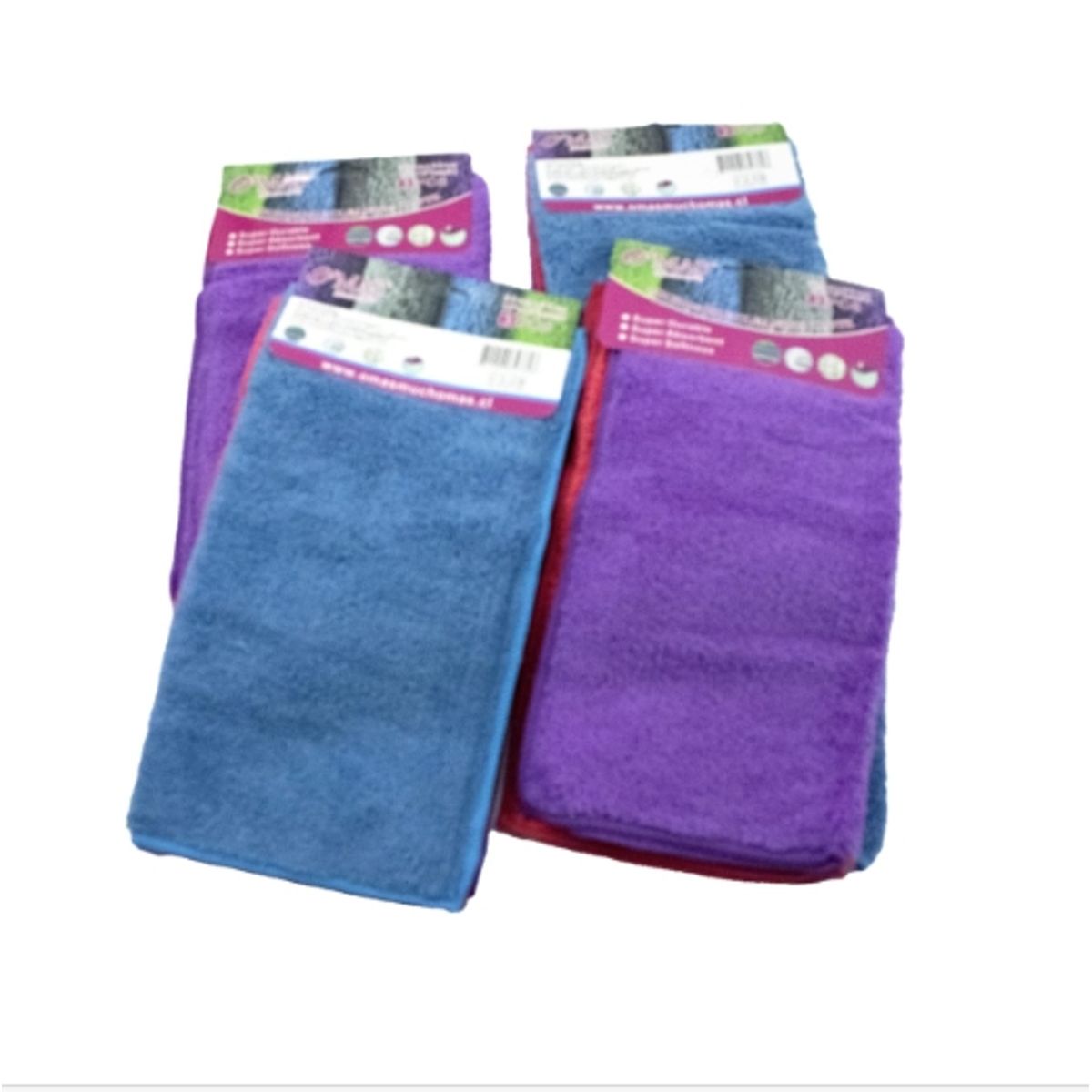 GENERICO - Paño Micro Fibra Liso 30X30CM