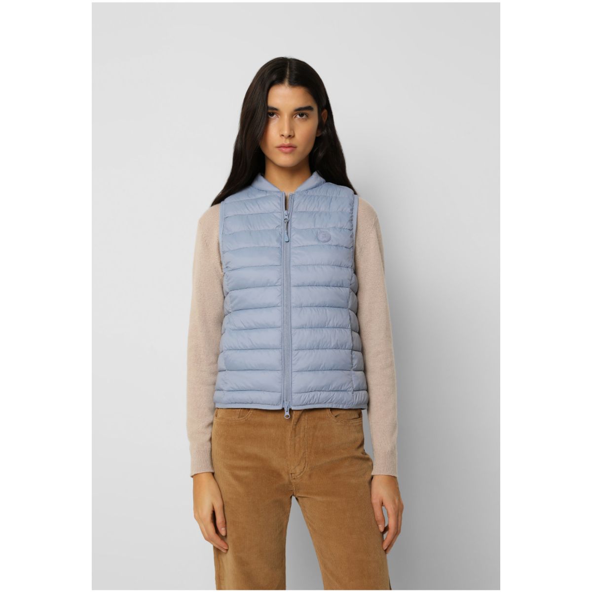 SCALPERS - Parka Sin Mangas Acolchado Calavera Blue