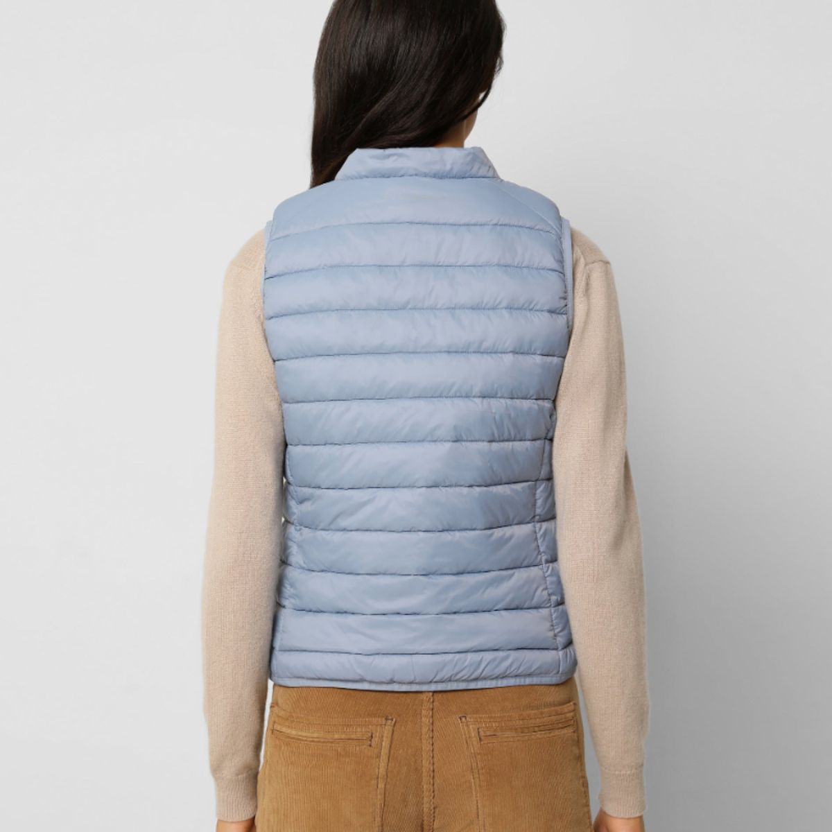 SCALPERS - Parka Sin Mangas Acolchado Calavera Blue