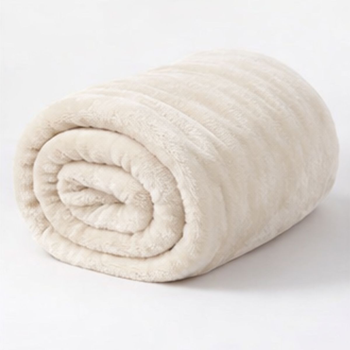 ILLUSIONS - Frazada Flannel Lisa Illussions 1.5 Plaza Beige