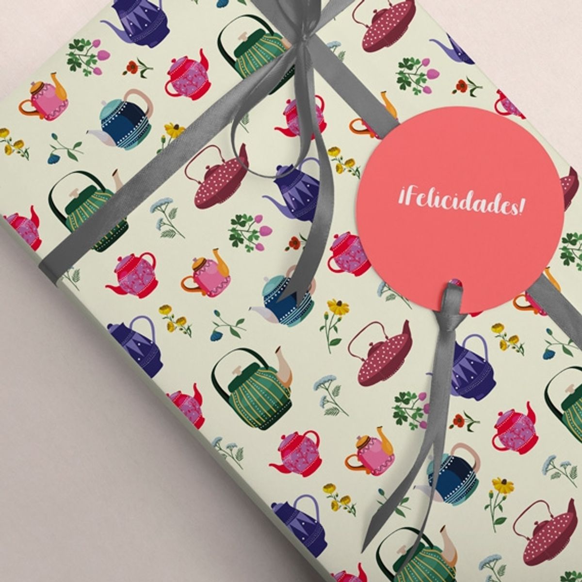 EMOTIONS - Papel de Regalo Diseño Teteras