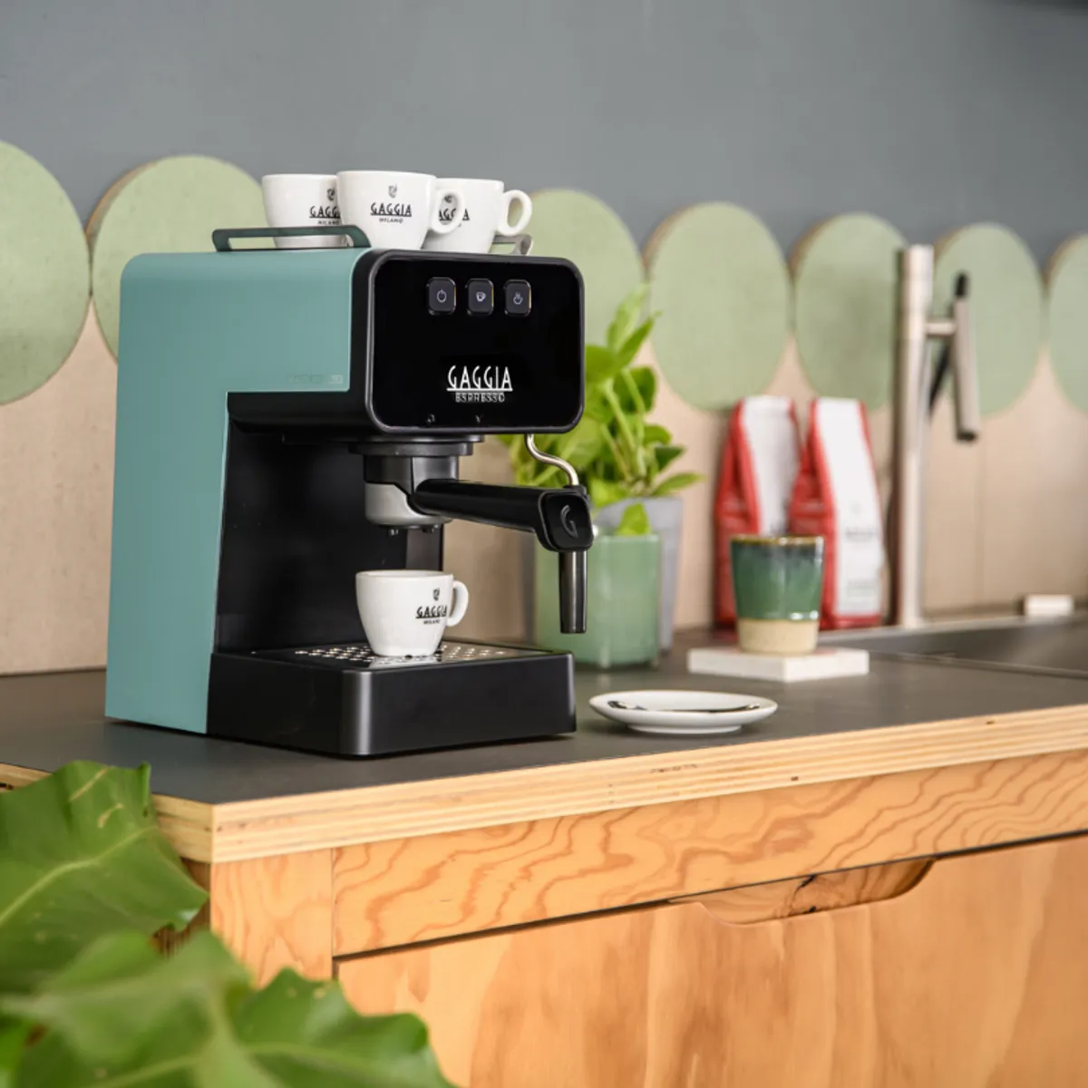 GAGGIA - Cafetera Gaggia Espresso Deluxe - Verde