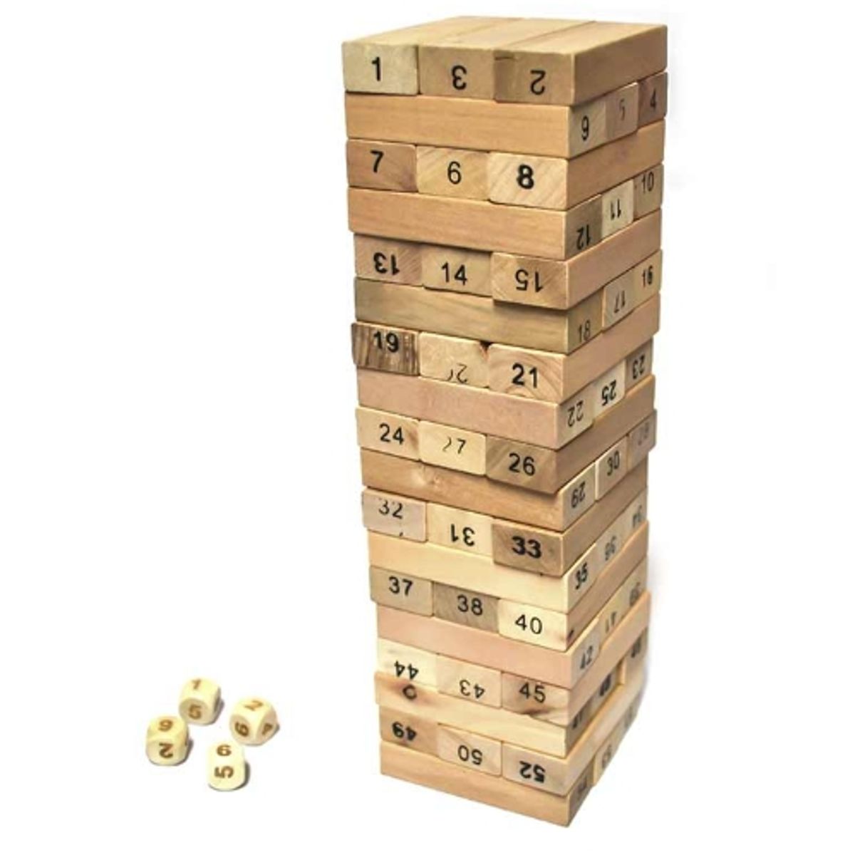 GENERICO - Yenga Juego De Mesa Bloques de Madera