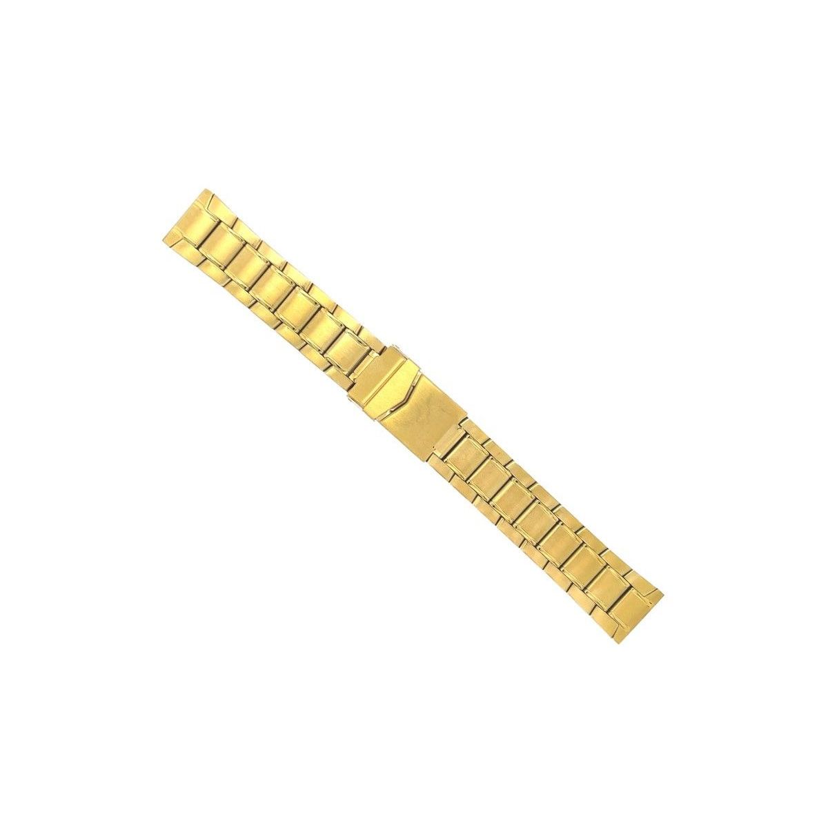 GENERICO - Correa Reloj Diloy Metálica Color 20 mm