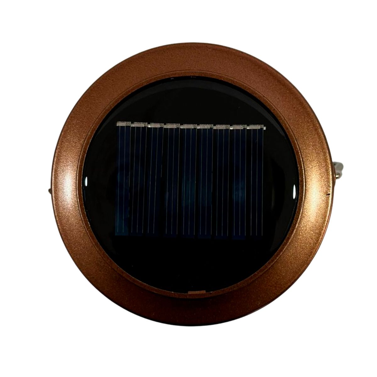 HB IMPORTACIONES - Lámpara Portátil de Camping Recarga SolarUSB Cobre