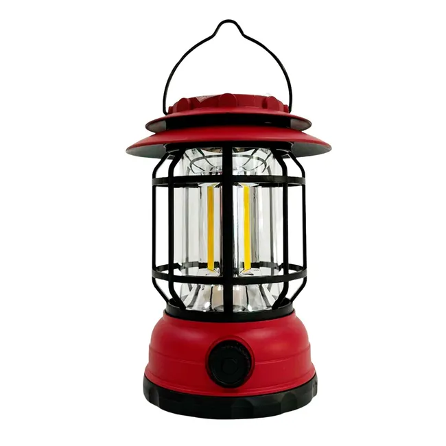 HB IMPORTACIONES - Lámpara Portátil de Camping Recarga Solar USB Multicolor