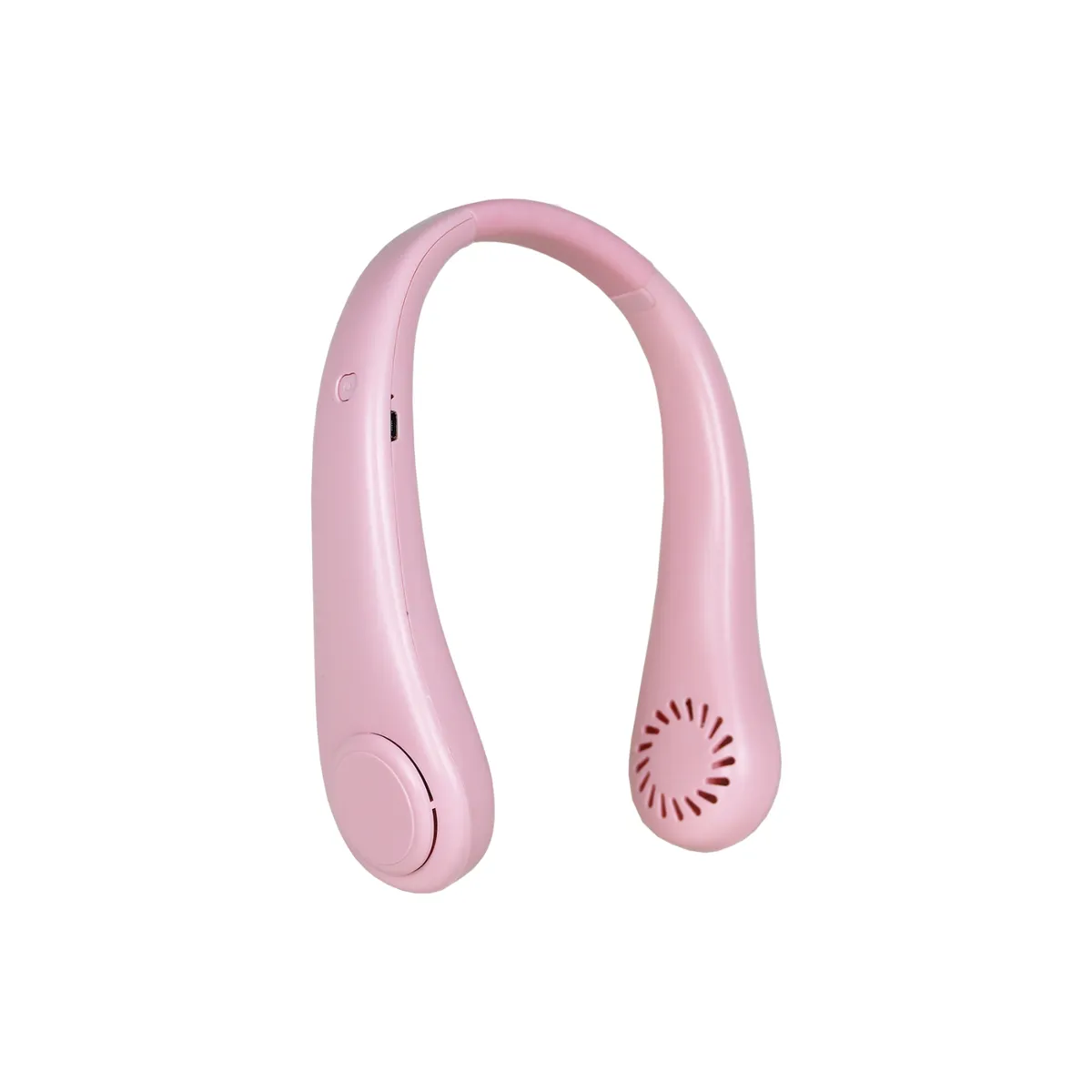 SOLEIO - Mini Ventilador Portátil Turbo Fan Para Cuello Rosado