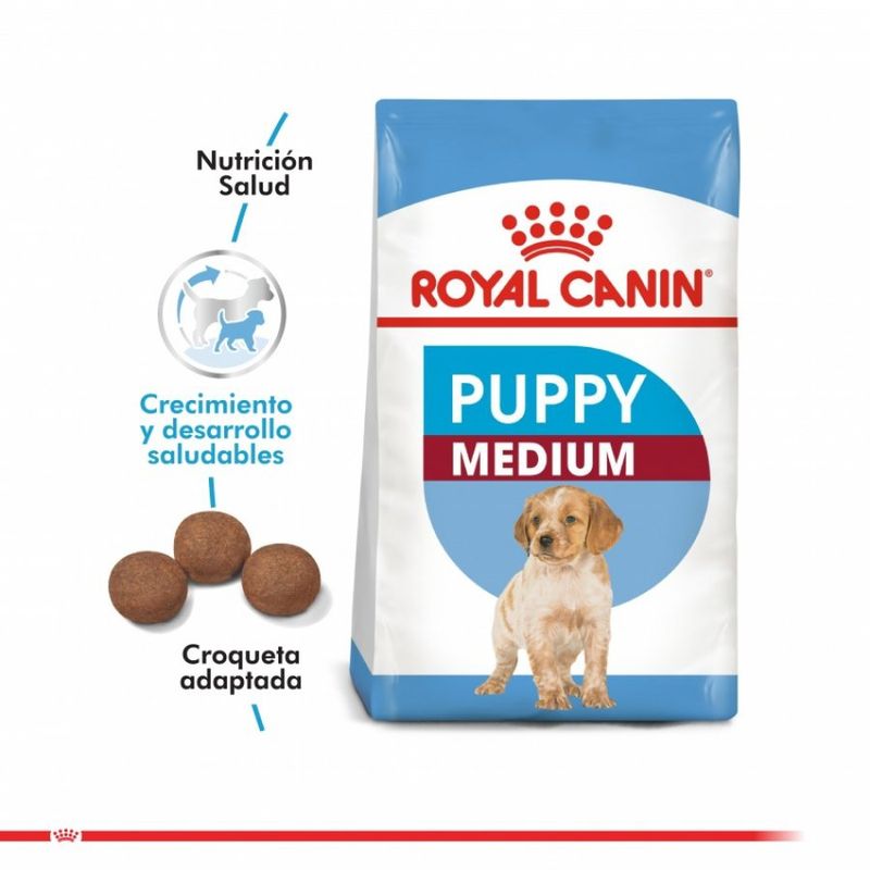 ROYAL CANIN - ROYAL CANIN ALIMENTO SECO PERRO MEDIUM PUPPY 1 KILOS