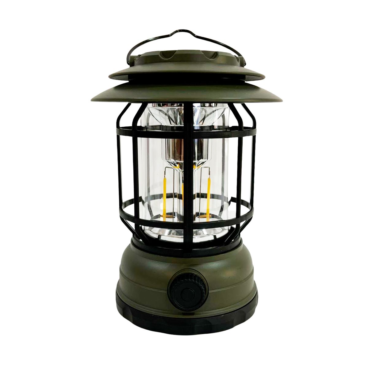 HB IMPORTACIONES - Lámpara Portátil Camping con USB y Parlante