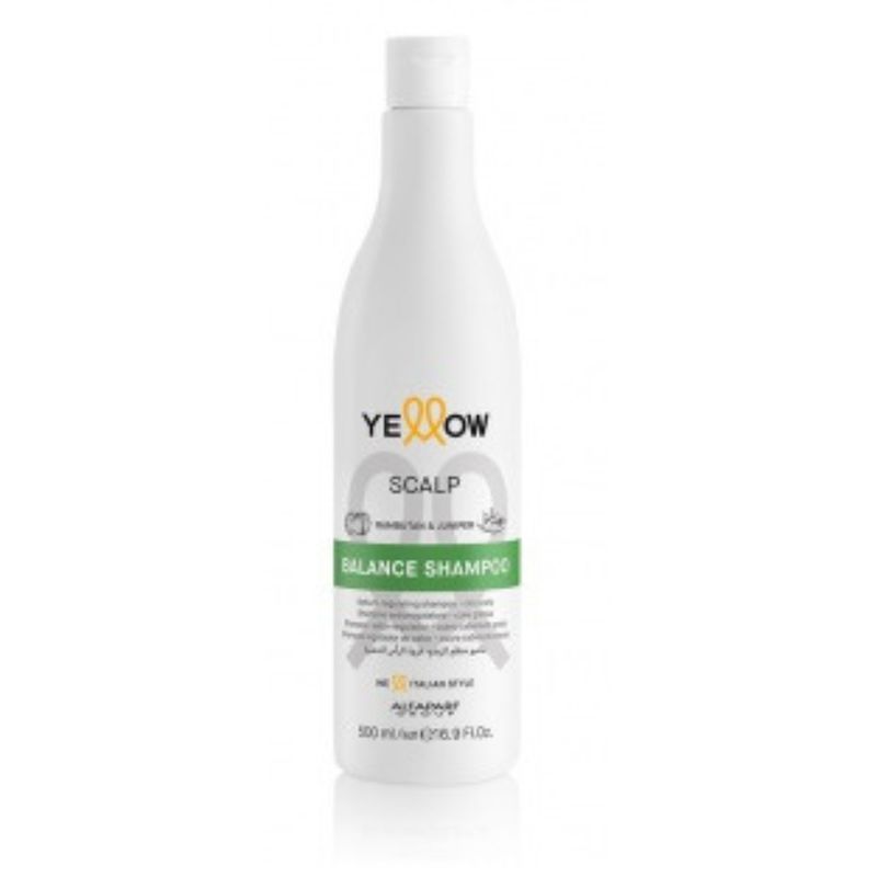 ALFAPARF MILANO - SHAMPOO ANTI GRASA - SEBO REGULADOR  YELLOW SCALP BALANCE ALFAPARF 500 ML.