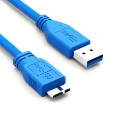 ULINK - CABLE USB 3.0 MACHO A MICRO USB 3.0 AZUL 0.5MTS