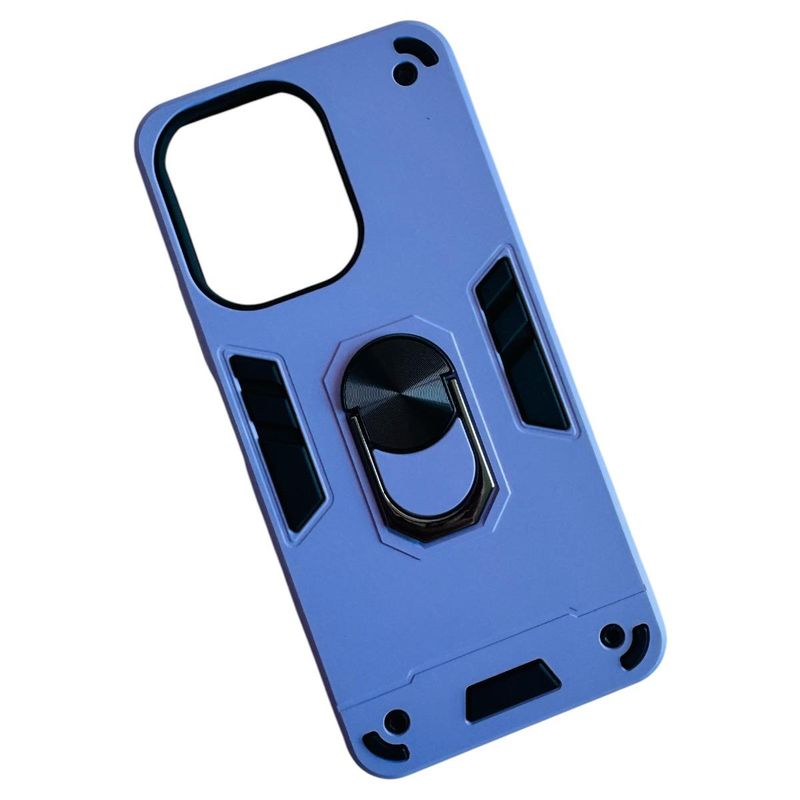 GENERICO - Carcasa Para Xiaomi Redmi 13c Anti Golpes Anillo Lila