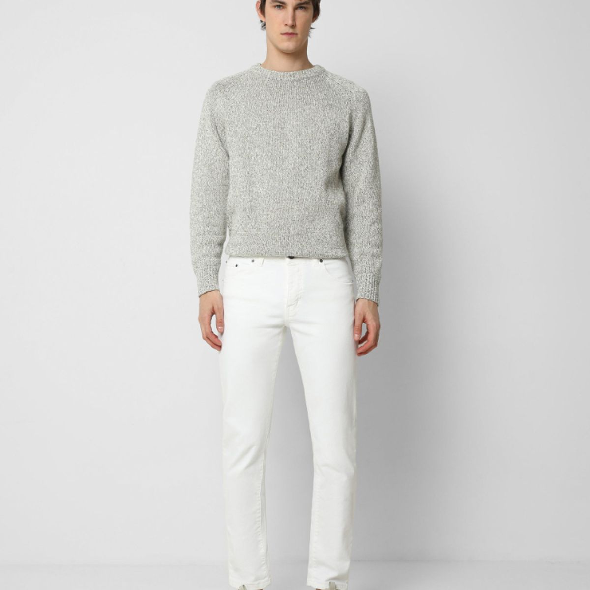 SCALPERS - Jeans Slim Fit White