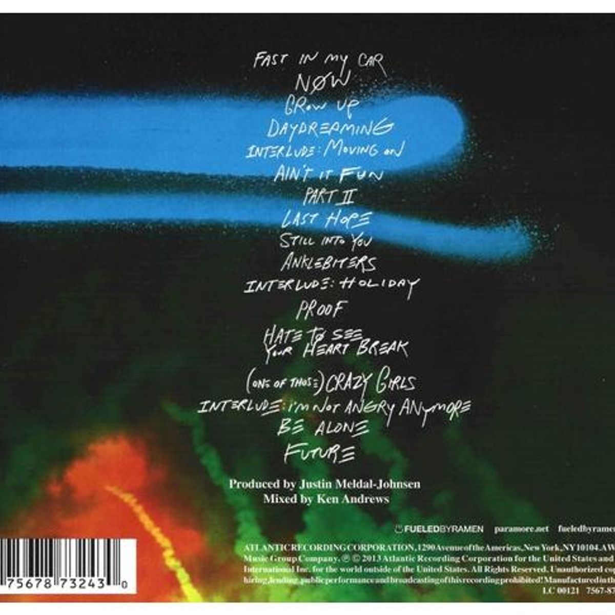 HITWAY MUSIC - PARAMORE - PARAMORE - CD HITWAY MUSIC