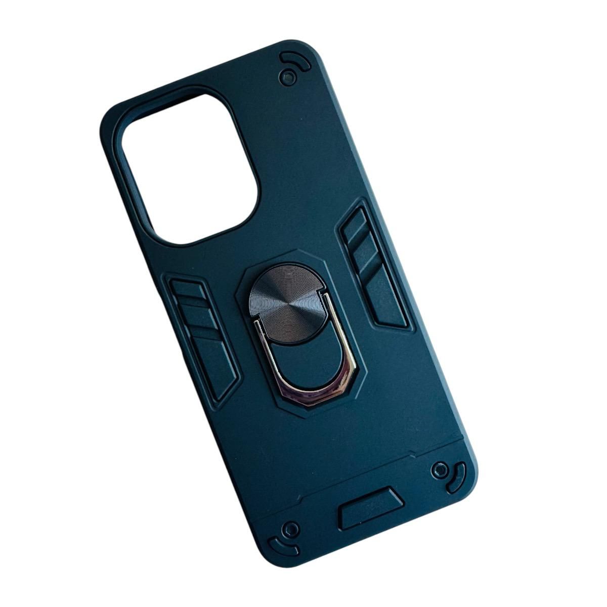 GENERICO - Carcasa Para Xiaomi Redmi 13c 4g 5g Anti Golpes Anillo Negro