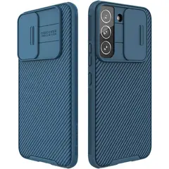 NILLKIN - Carcasa Camshield Pro para Samsung Galaxy S22 Plus Azul